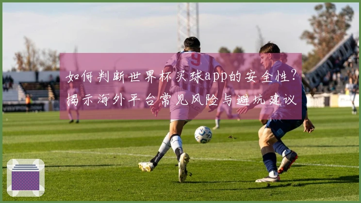 如何判断世界杯买球app的安全性？揭示海外平台常见风险与避坑建议